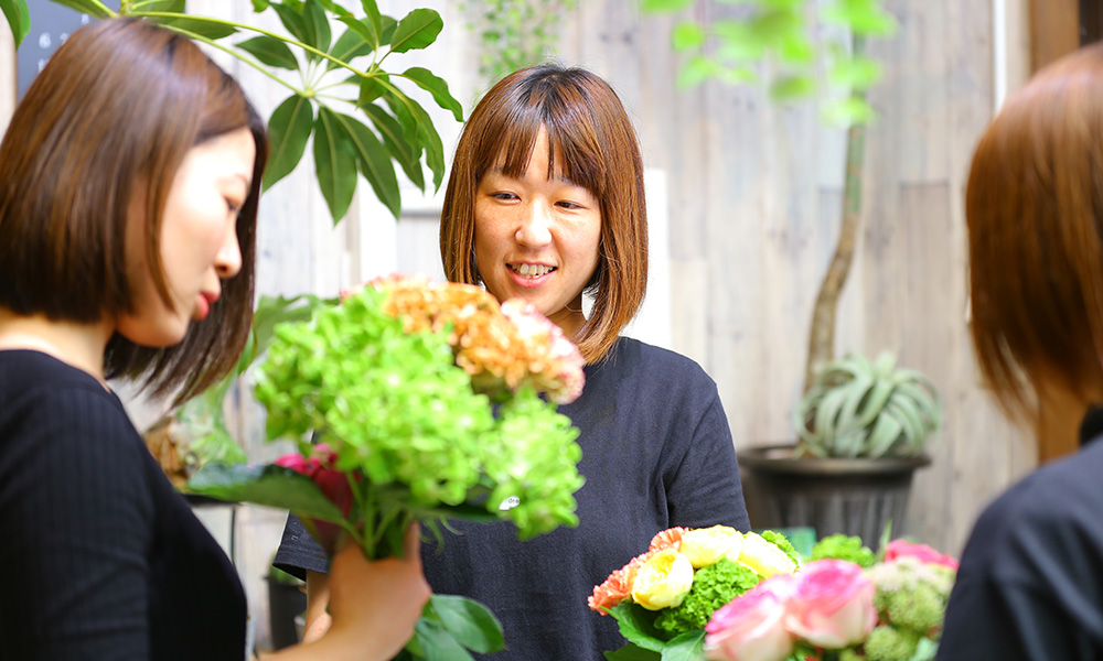 Recruit 福井のフラワーショップ 開花園