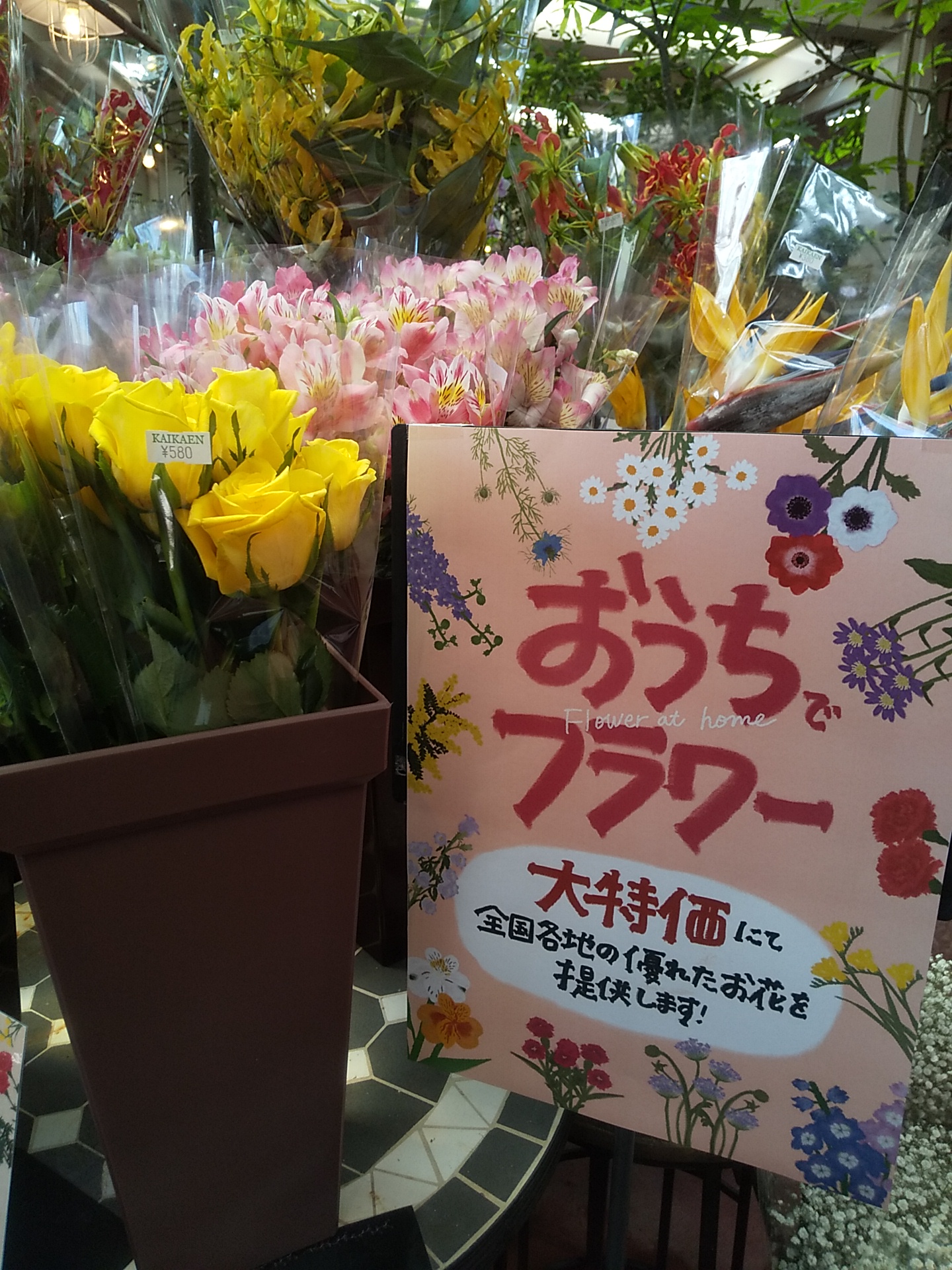 本店 おうち時間にお花と植物で…